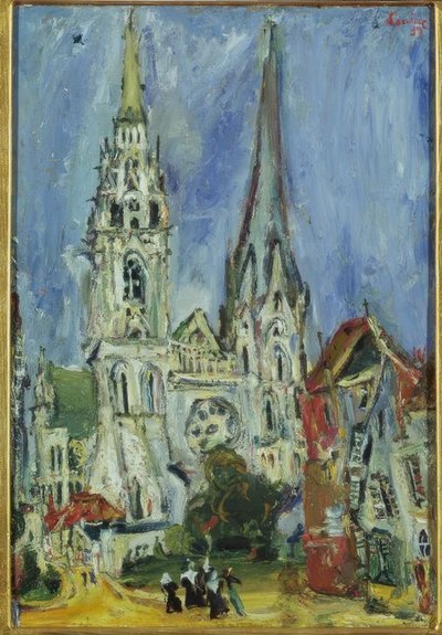 Die Kathedrale von Chartres von Chaim Soutine