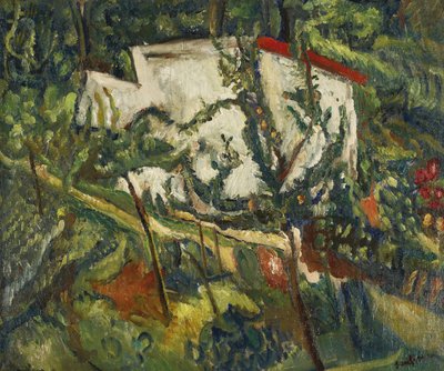Maison de Clamart, um 1918 von Chaim Soutine