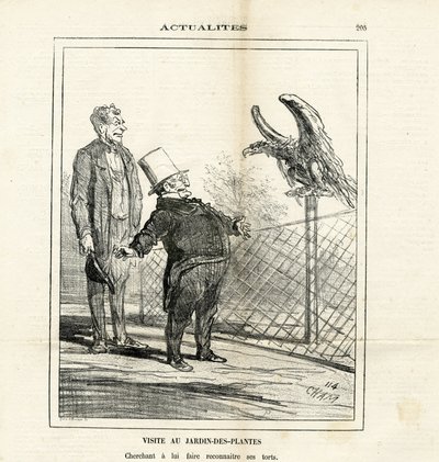 Illustration von Cham (1819-1879) in The Charivari von Amédée de Noé