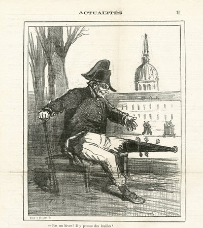 Illustration von Cham (1819-1879) in The Charivari von Amédée de Noé