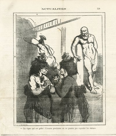 Illustration von Cham (1819-1879) in The Charivari von Amédée de Noé