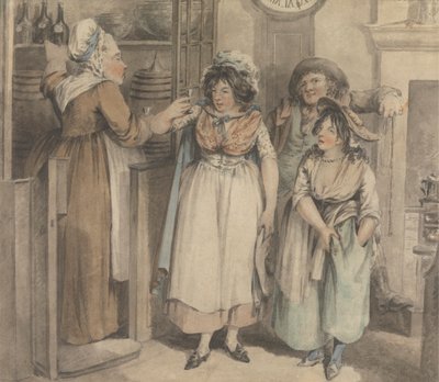 Erfrischung in St. Giles von Charles Ansell