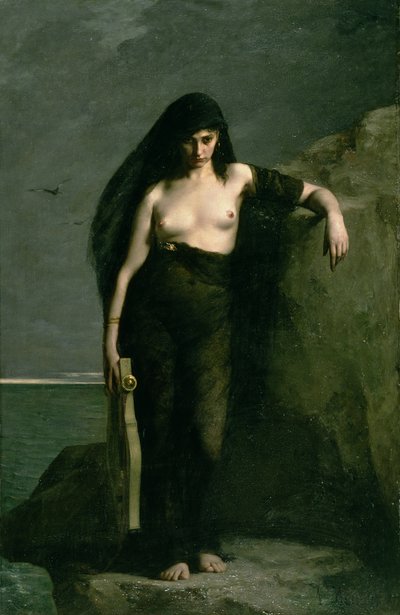 Sappho von Charles Auguste Mengin