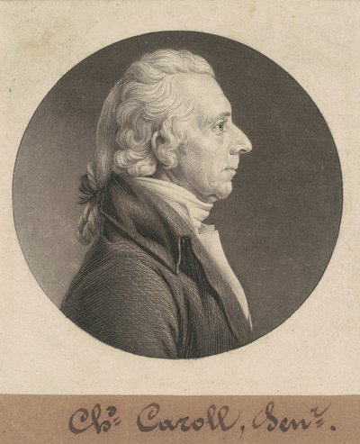 Charles Carroll von Charles B. J. Févret de Saint Mémin