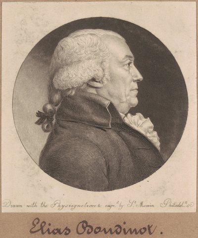 Elias Boudinot von Charles B. J. Févret de Saint Mémin