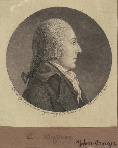 John Cruger von Charles B. J. Févret de Saint Mémin