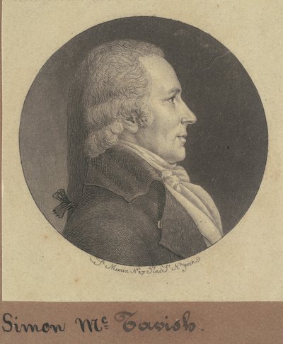 Simon McTavish von Charles B. J. Févret de Saint Mémin