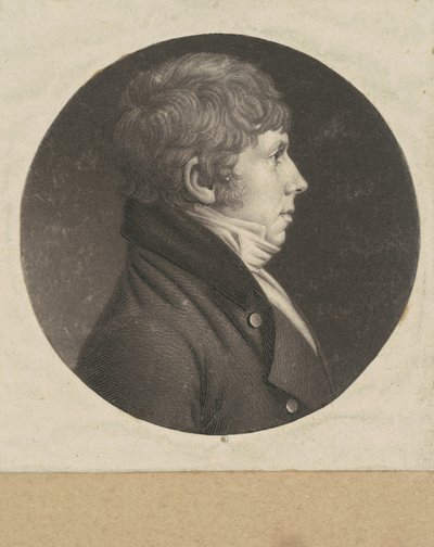 Unbekannter Mann von Charles B. J. Févret de Saint Mémin