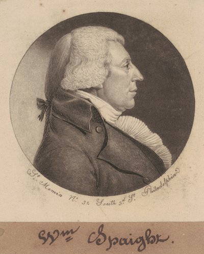 William Spaight von Charles B. J. Févret de Saint Mémin