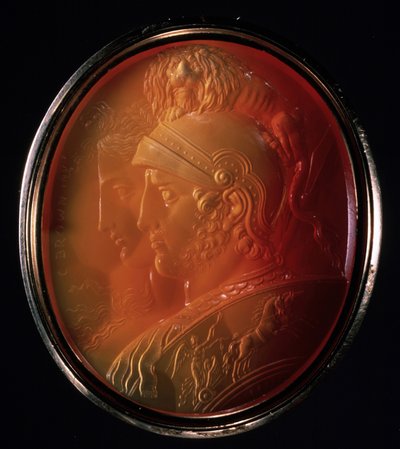 Kamee mit Mars und Bellona, ca. 1784 von Charles Brown