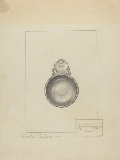 Zinnschale von Charles Cullen