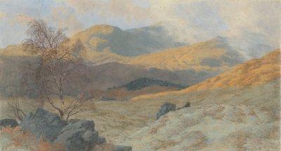 Raureif, Nebeliger Morgen: Glen Lyon von Charles Davidson