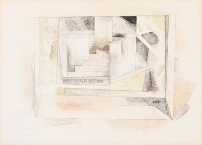 Bermuda, Treppe, 1917 von Charles Demuth