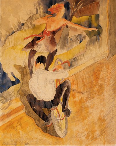 Fahrradakrobaten von Charles Demuth