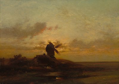 Die Windmühle, späte 1850er Jahre von Charles Duprez