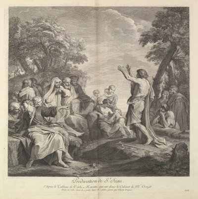 Predigt des Heiligen Johannes von Charles Dupuis