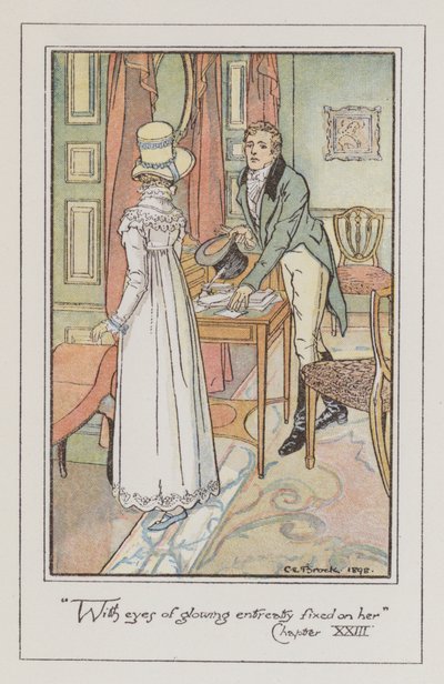 Illustration für Persuasion von Charles Edmund Brock