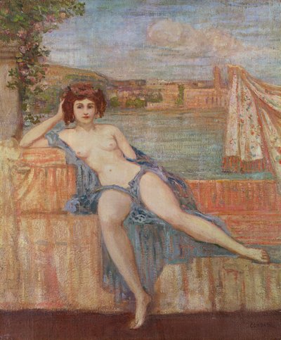 Nymphe am Hafen von Charles Edward Conder