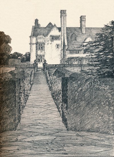 Tirley Court, Cheshire: Ostseite von Charles Edward Mallows
