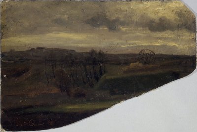 Landschaft in der Nähe von Paris von Charles Emile Cuisin