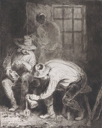 Die gute Gesellschaft von Charles Emile Jacque
