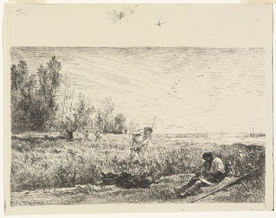 Heuernte von Charles Francois Daubigny