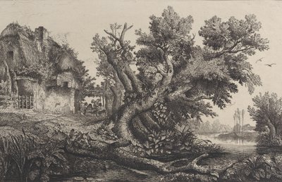 La Tonnelle, 1838 von Charles Francois Daubigny