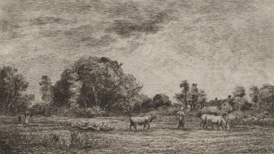 Mondaufgang, 1861 von Charles Francois Daubigny