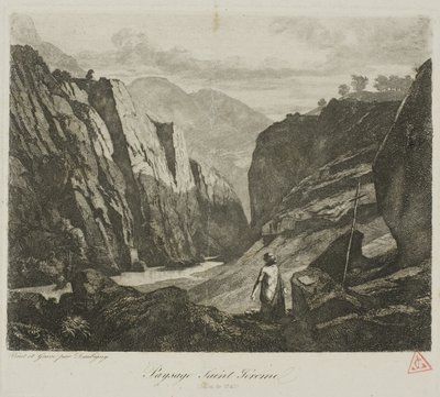 Heiliger Hieronymus von Charles Francois Daubigny