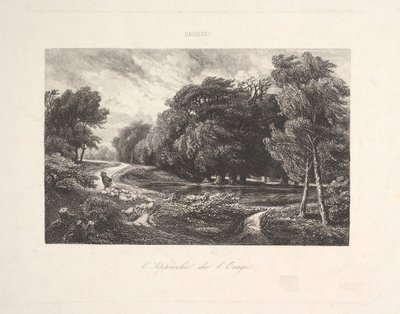 Der herannahende Sturm von Charles Francois Daubigny