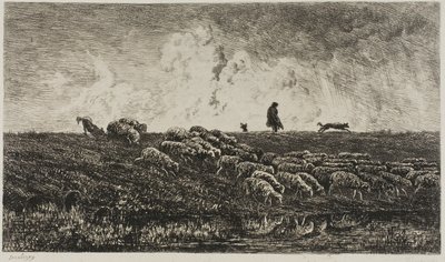 Der Schauer von Charles Francois Daubigny