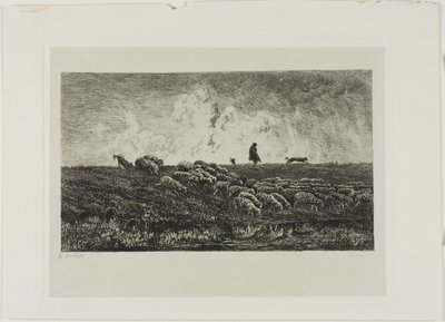 Der Schauer von Charles Francois Daubigny