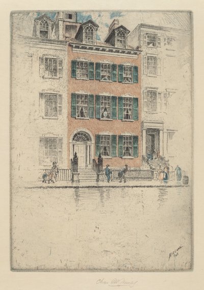 Ericssons Haus, Beach Street von Charles Frederick William Mielatz