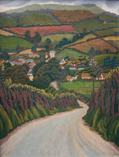 Penally Hill, Cornwall von Charles Ginner