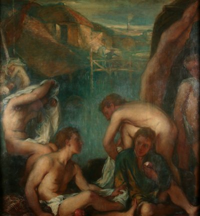 Der Mühlenteich von Charles Haslewood Shannon