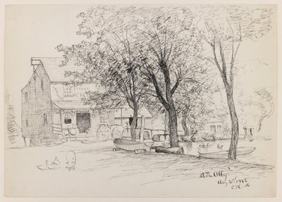In der Gasse, 21. August 1882 von Charles Henry Miller