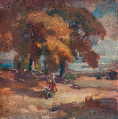 Die Nuss-Sammler, um 1902 von Charles Hodge Mackie
