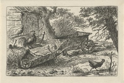 Zwei Schubkarren von Charles Howard Hodges (possibly)