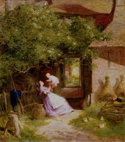 Mutter und Kind von Charles James Lewis