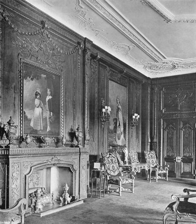 Knowsley Hall: Der Eichensalon von Charles Latham