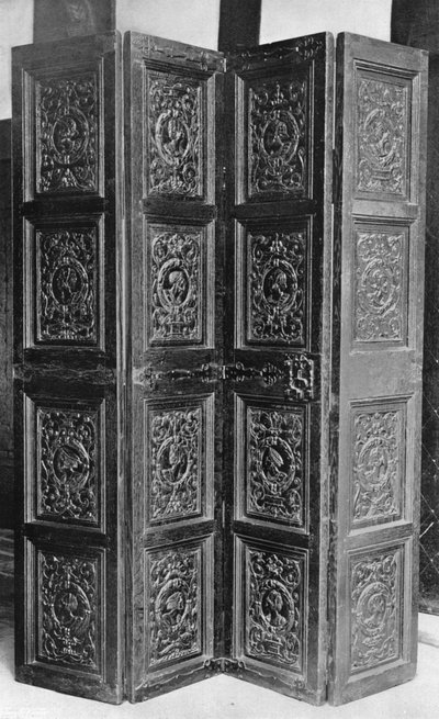 Abschirmung in Speke Hall, Lancs von Charles Latham