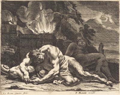 Nacht von Charles Le Brun