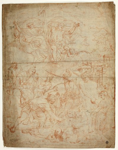 Steinigung des Heiligen Stephanus von Charles Le Brun