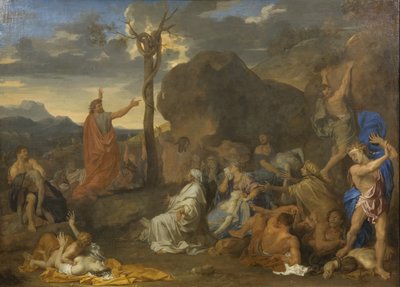 Die eherne Schlange von Charles Le Brun