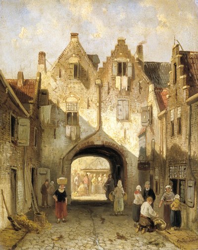 Das alte Tor von Charles Leickert