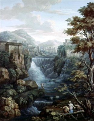 Tivoli von Charles Louis Clerisseau