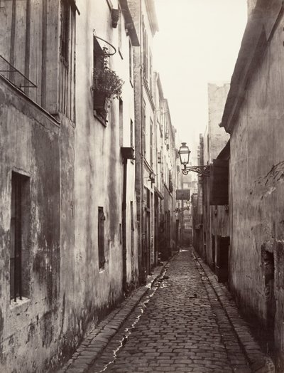 Impasse Briare de la Cité Coquenard, 1860er Jahre von Charles Marville