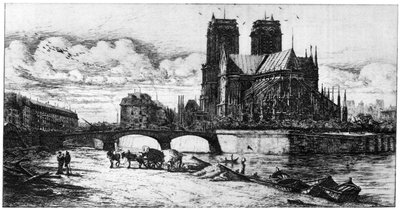 LAbside, um 1841-1868 1924 von Charles Meryon