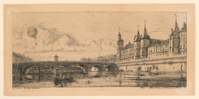 Le Pont-au-Change von Charles Meryon