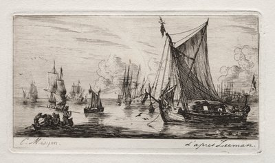 Südseefischer von Charles Meryon